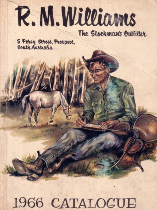 Oh how the times have changed: An advertisement from the 1960s for “the stockman’s outfitter”, as it used to be.