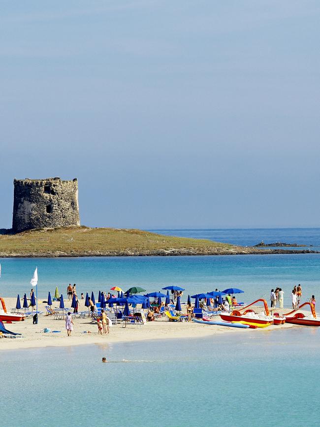 Italy, Sardinia, Sassari province, La Pelosa beach Picture: Getty