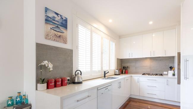 Built a decade ago, the home is more modern than many of its neighbours in the coastal town and will hit the market soon ahead of a February 24 auction. Picture: Jason Edwards.