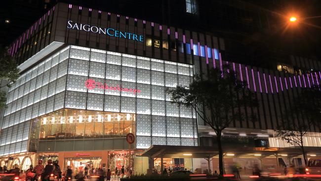 Saigon Centre Takashimaya department store in Ho Chi Minh City.