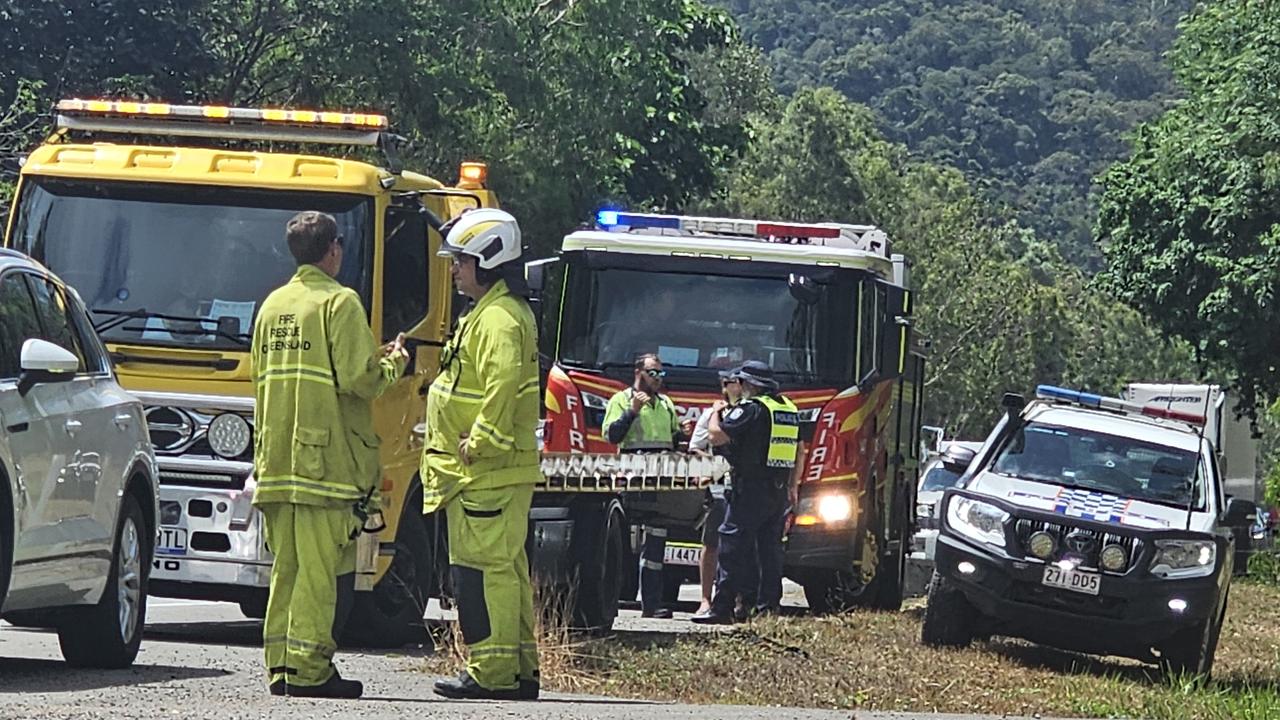 Bruce Hwy opens after nasty accident south of Townsville