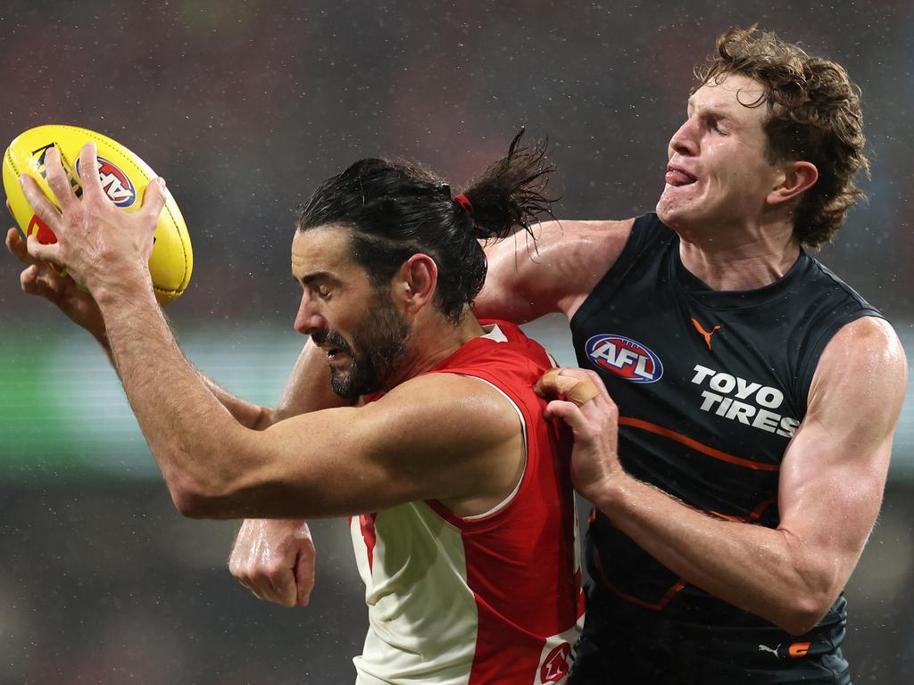 Brodie Grundy racked up plenty of the ball. Picture: Getty Images