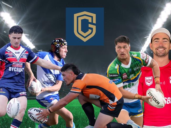 Rugby League Gold Coast 2024 top players cover art.