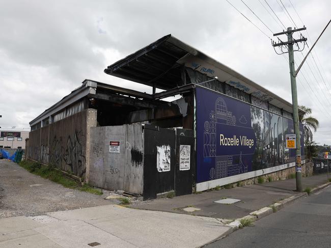 DAILY TELEGRAPH - 13.2.25Balmain Leagues club demolition begins on Victoria Rd. Picture: Sam Ruttyn