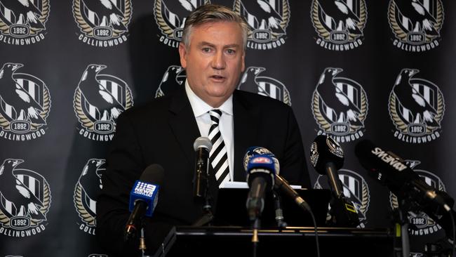 Eddie McGuire resigned as Collingwood president last month. Picture: Getty