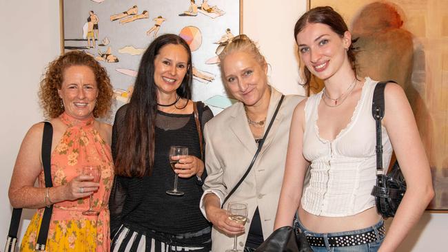 Danielle Seisun, Jan O'Gradey, Christine Schiedel and Ines English. Picture: Thomas Lisson