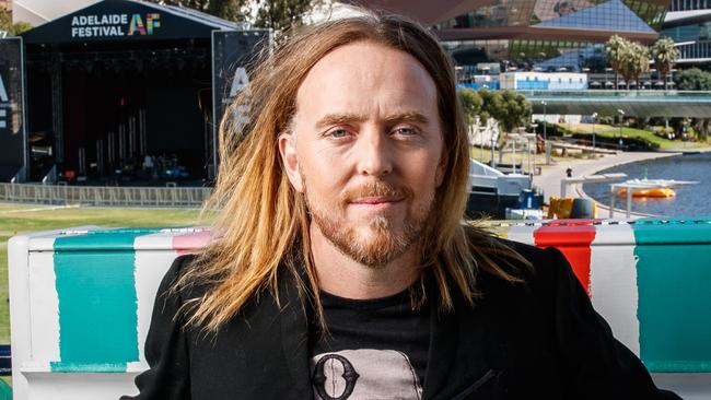 Tim Minchin’s Perth Festival concert has been postponerd. Picture Matt Turner