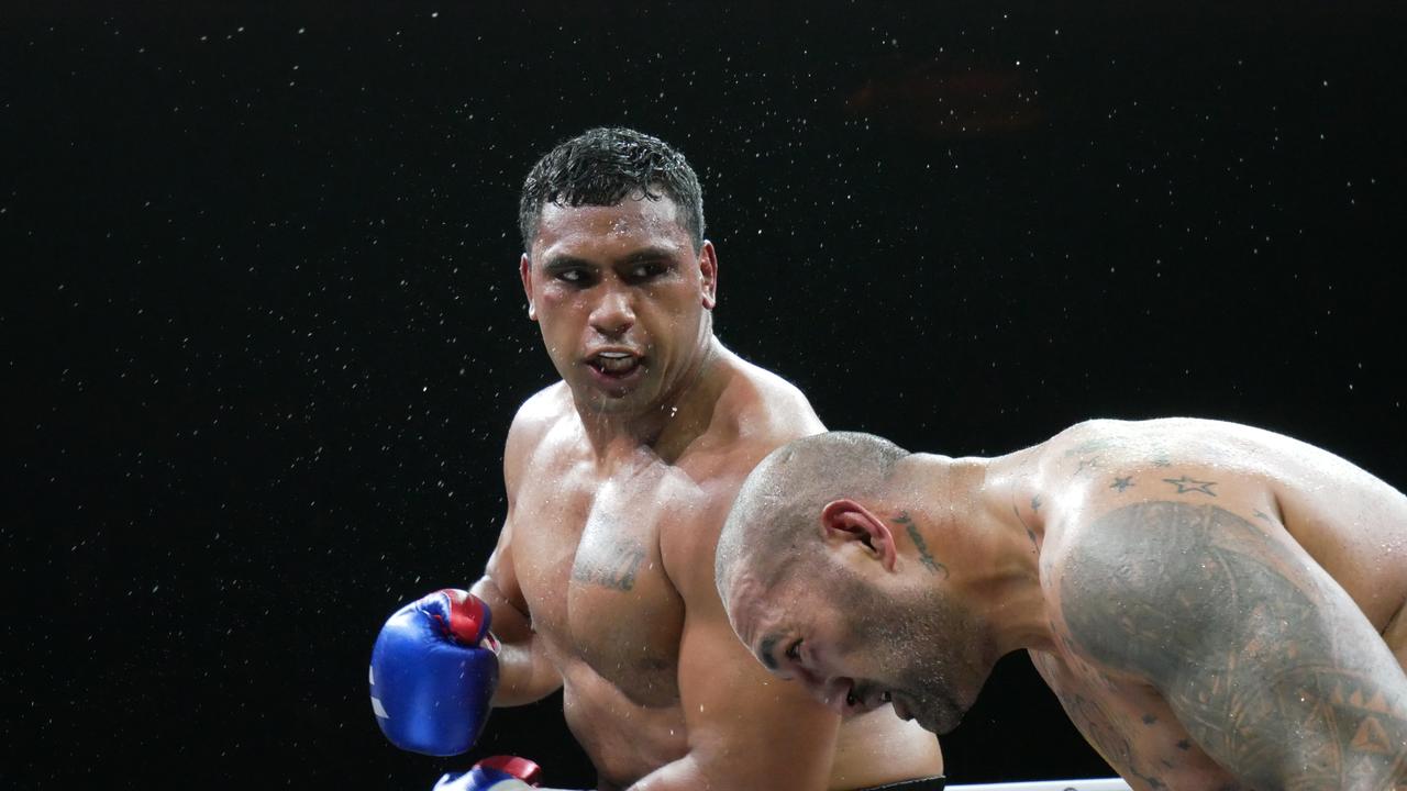 Tevita Pangai Jr left the Bulldogs without a payout to take up boxing.