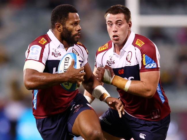 Filipo Daugunu will stay with the Reds another two years. Picture: Mark Nolan/Getty Images