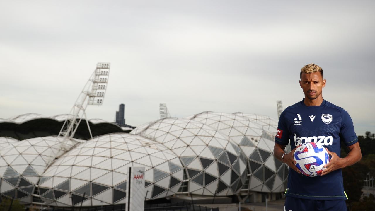 Melbourne Victory star Nani is ready to rock AAMI Park on Saturday night. Picture: Robert Cianflone / Getty Images