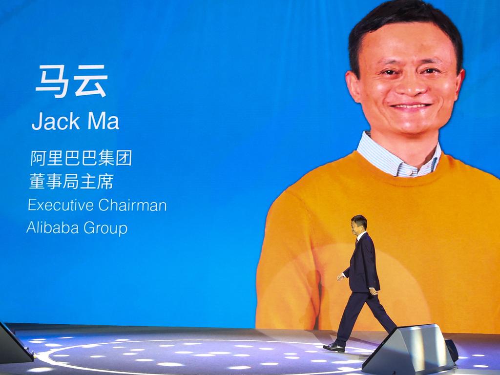 Alibaba founder Jack Ma in 2018. Picture: AFP