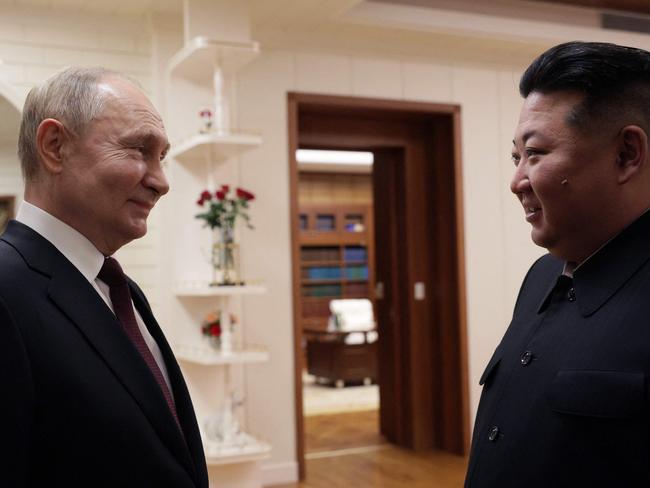 Moscow and Pyongyang have been allies since North Korea’s founding after WWII. Picture: AFP