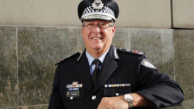 Former Queensland Police Commissioner Ian Stewart in Brisbane in 2019. Picture: Josh Woning)