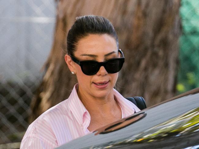 Radio host Kate Ritchie in Sydney yesterday. Picture: Matrix