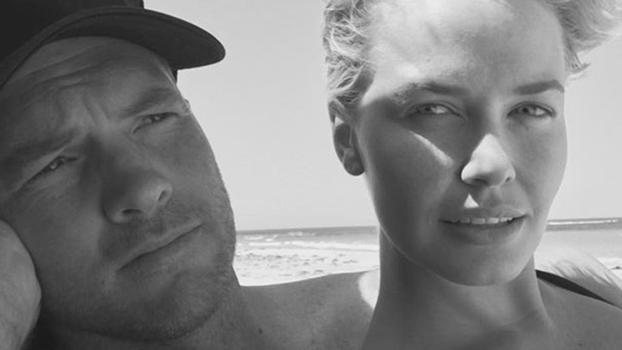 The couple in a rare social media snap. Source: Instagram