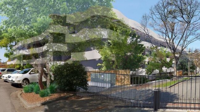 Artist’s impression of the planned aged care facility in Crows Nest. Picture: MDPA