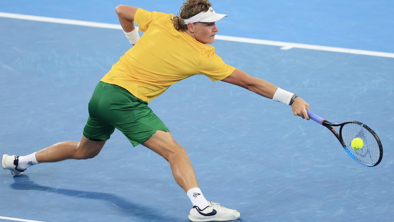 Tennis Italian Sinner a winner against injury-hit Australia The Australian