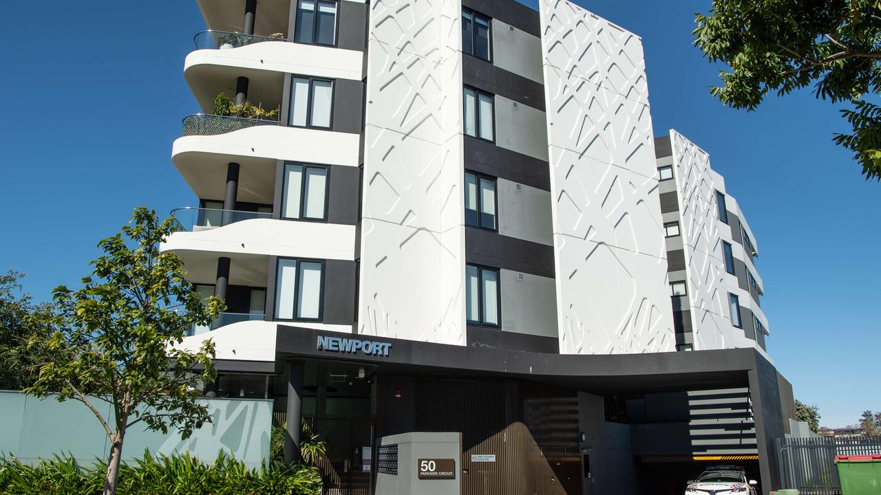Ms Yan’s body was found in a toolbox on the balcony of an apartment she shared with Zhao. Picture: Brad Fleet