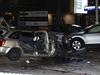 Driver declared dead at scene of gruesome three-car crash