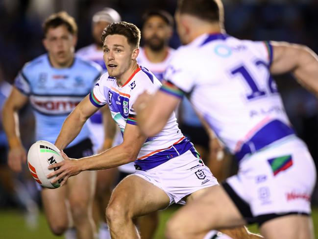 New Zealand Warriors half Luke Metcalf. Picture: NRL Imagery