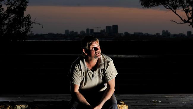 Alan Ferguson - the Territory’s top UFOlogist. Picture: Daniel Hartley-Allen