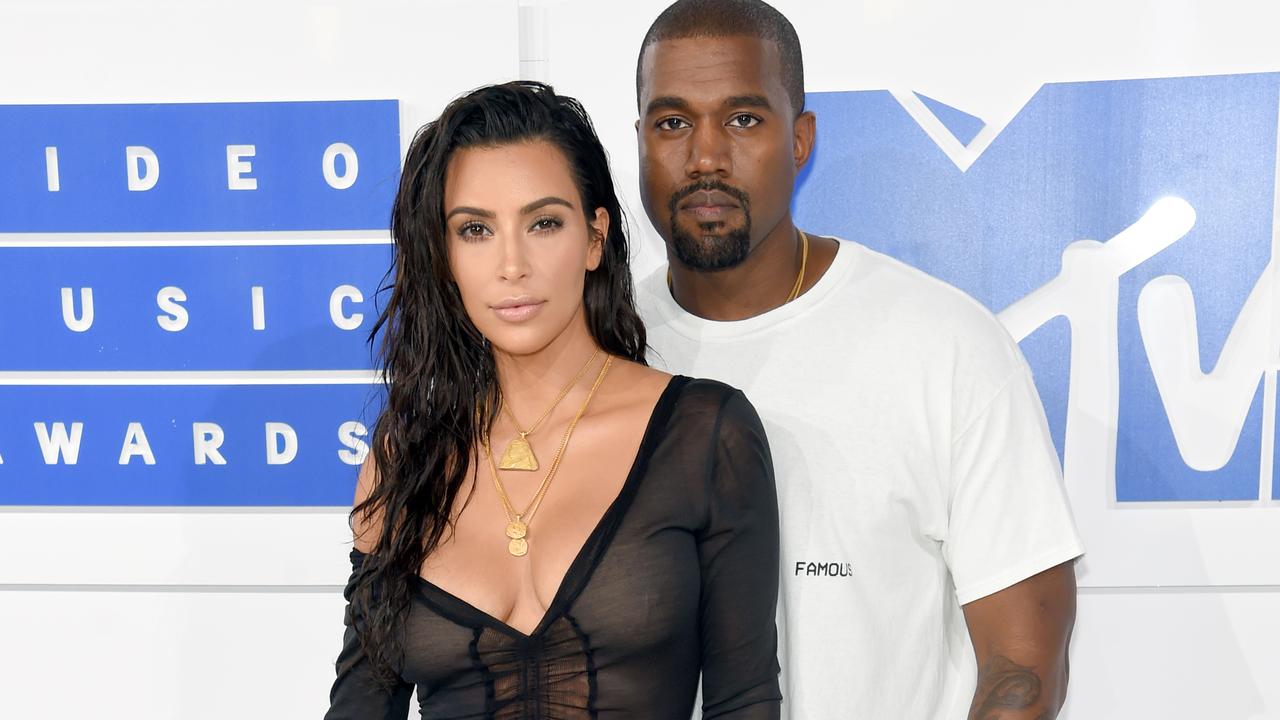 Kim Kardashian and Kanye West are going through a divorce. Picture: Getty Images