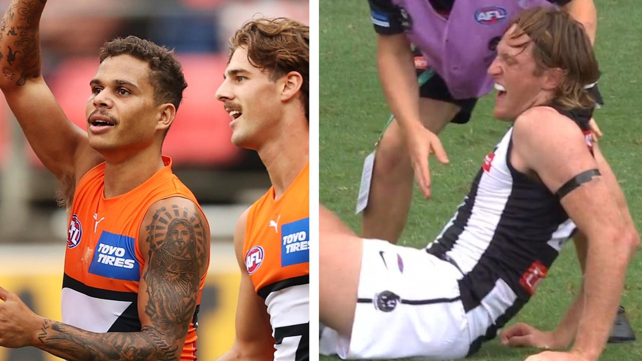 GWS Giants vs Collingwood Magpies skor langsung, pembaruan, statistik, blog, streaming, tim, Seri Komunitas AAMI