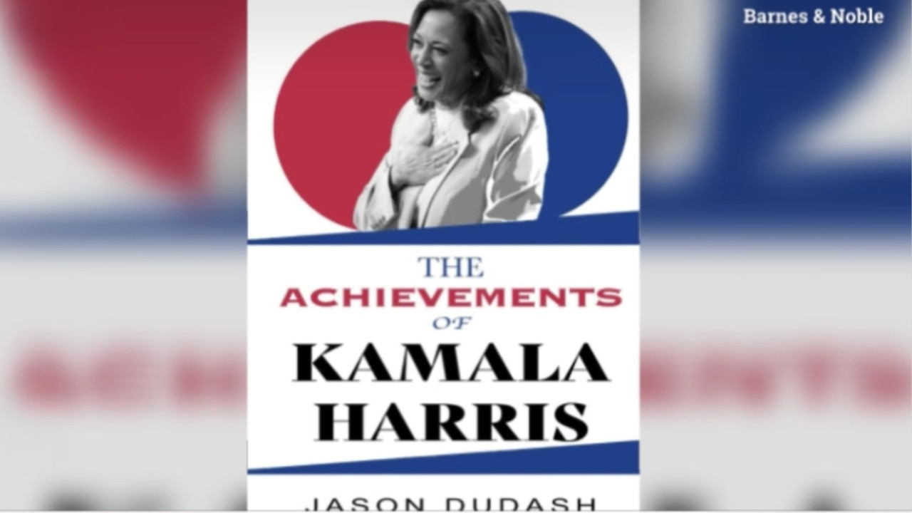 Mostly blank ‘The Achievements of Kamala Harris’ book becomes Amazon ...