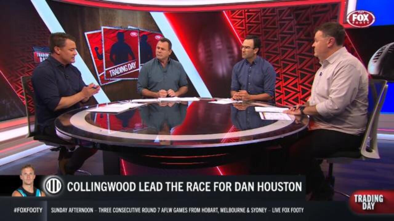 AFL Collingwood wary of future in threeway Dan Houston trade news