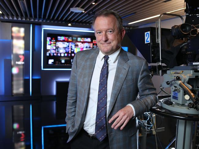12/02/2020. Craig McPherson, director of news and public affairs at Seven Network, photographed at Seven studios in Sydney. Britta Campion / The Australian