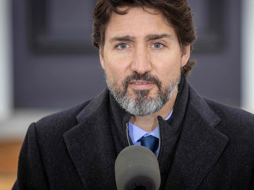 As Canada approves the Pfizer vaccine, Prime Minister Justin Trudeau said that as many as 249,000 doses would be received in December. Picture: AFP