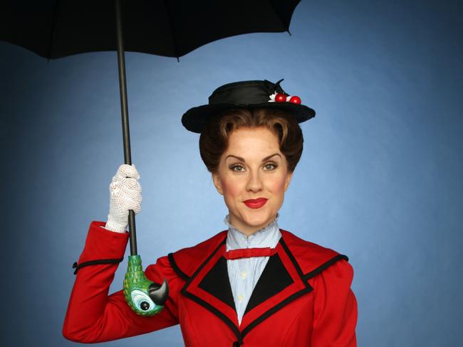 Verity Hunt-Ballard first won local hearts as the world’s favourite nanny in the original Australian production of Mary Poppins.