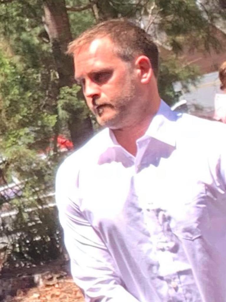 Justin Shane McNab at Noosa Magistrates Court.