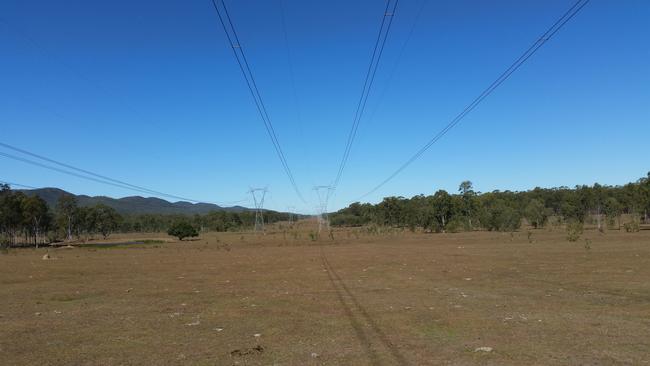 The site of the $350 million Rodds Bay Solar Farm which will generate 300 megawatts of power and be one of Australia's largest.