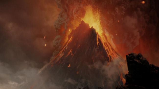 CREDIT: New Line Cinema TOURISTS and hikers have been warned to stay away from Mount Doom - made famous in The Lord Of The Rings movies - because it could erupt any moment. Temperatures at Mount Ruapehu, the real name of the active volcano in New Zealand's Tongariro National Park, have doubled in the last few weeks, surging from 25C to 45C.