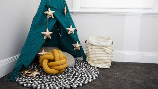 Kids will definitely appreciate this - a tent in their room!