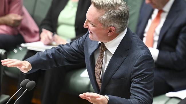 Energy and Climate Change Minister Chris Bowen. Picture: NewsWire/Martin Ollman