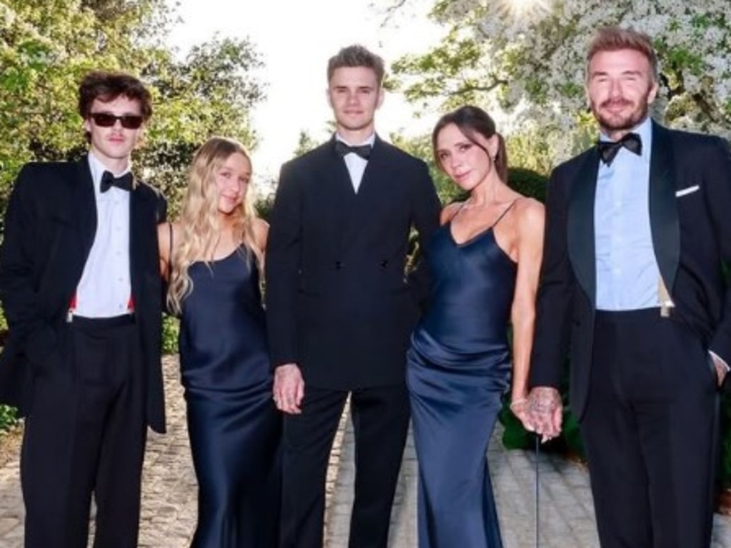 Football legend David Beckham has celebrated his 50th birthday with a star-studded party over the weekend. But there have been more than a few eyebrows raised after the family shared photos of the milestone birthday. Photo: Instagram