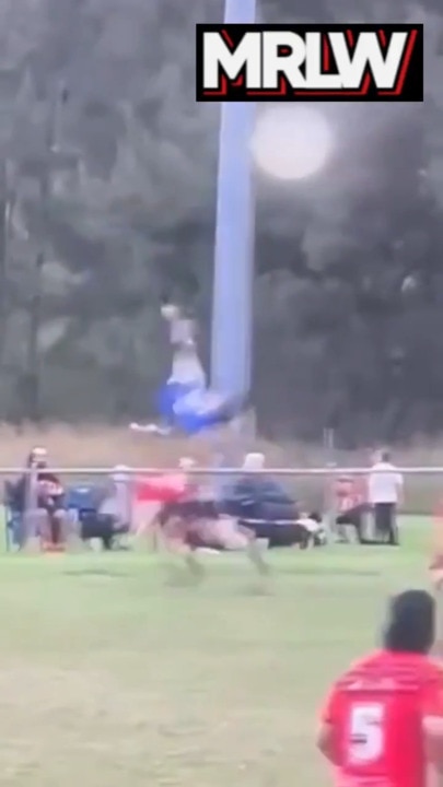 Sickening incident mars park footy game