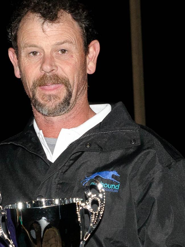 Trainer Tony Rasmussen said the man in question no longer worked for him. Picture: Greyhound Racing SA