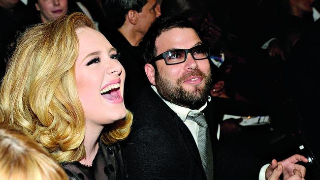 Adele and her husband, Simon Konecki. Picture: Getty Images