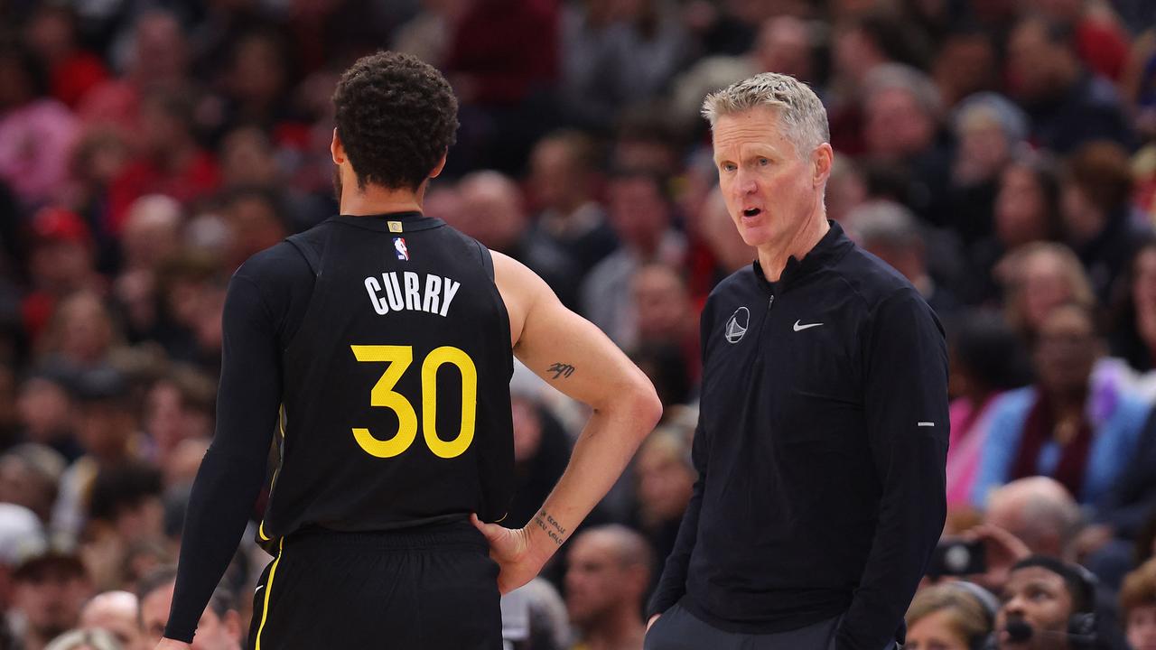 Kerr has taken care of his star players. Photo: Michael Reaves/Getty Images/AFP