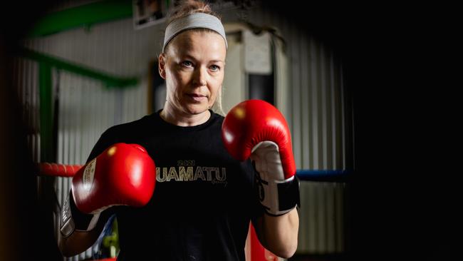 Ms Barnes knocked out the cancer in 2019 after a long fight through chemotherapy. Picture: Pema Tamang Pakhrin