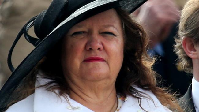 Gina Rinehart.