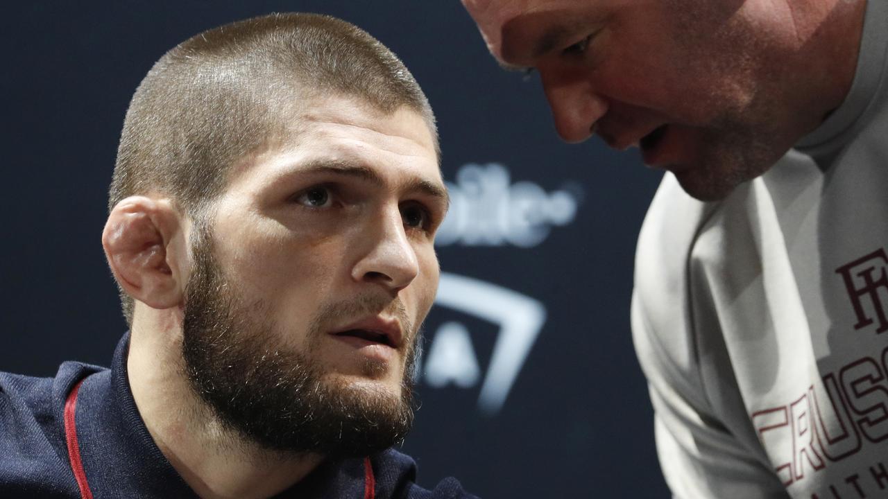 Khabib Nurmagomedov isn’t happy with the UFC.