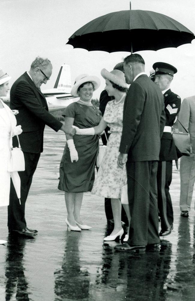 Queen Elizabeth II during her Gold Coast visit in 1963.