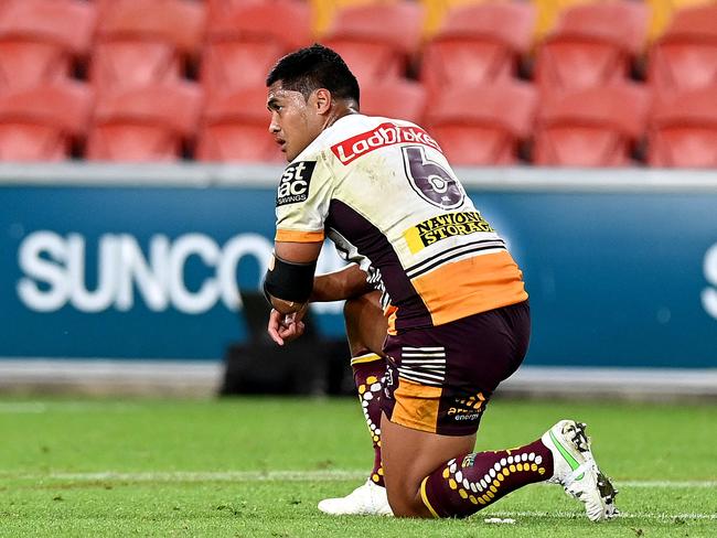 Within a space of seven years Anthony Milford has gone from boom recruit to bust at the Broncos. Picture: Bradley Kanaris/Getty Images