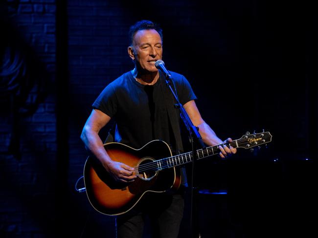 Springsteen on Broadway can be watched on Netflix. Picture: Kevin Mazur