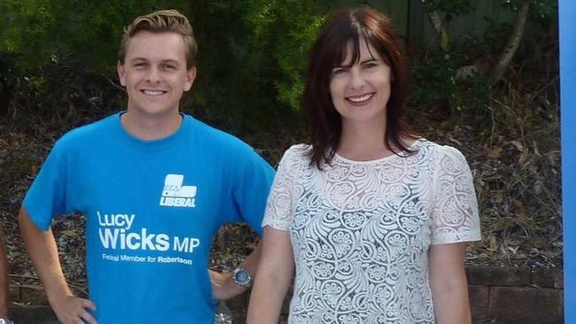 NSW MP Taylor Martin with former Federal MP Lucy Wicks.