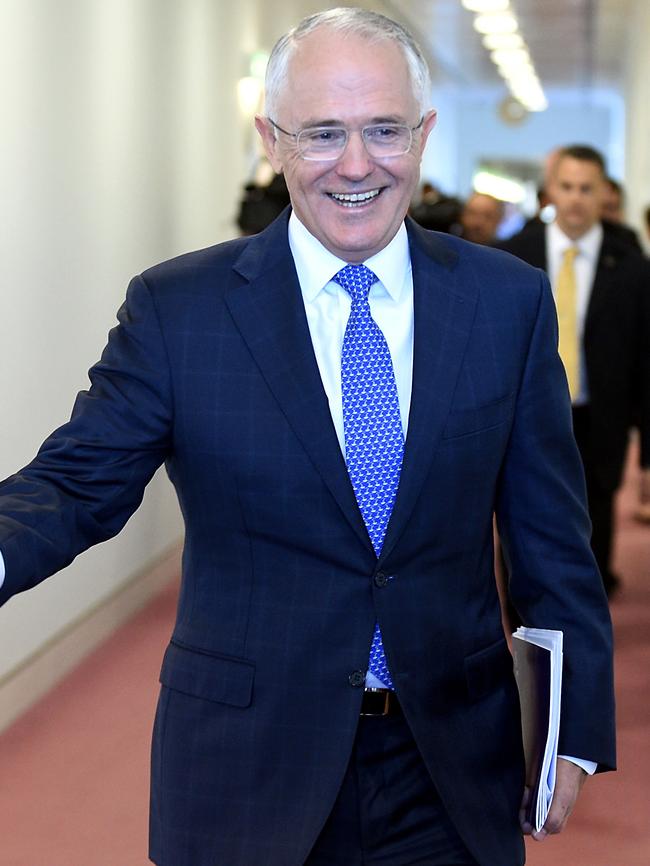 Australian Prime Minister Malcolm Turnbull at Parliament House in Canberra last week